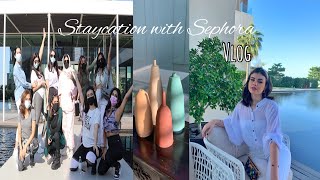 Staycation with Sephora! || !!!!قضيت يومين مع سيفورا شوفوا عملنا ايه