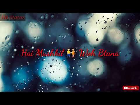 Ajnabi Mujhko Etna Bta Whatsapp Status