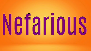 Nefarious