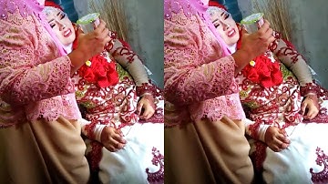 Video Viral Pengantin Wanita Tiba-tiba Menjerit saat Duduk di Pelaminan, Langsung Dikerumuni Tamu