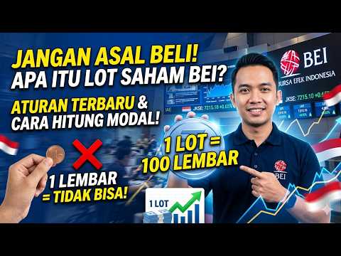 Apa Itu Lot Saham? Cara Hitung Modal & Aturan Terbaru Bursa Efek Indonesia.