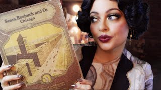 ASMR| Come 1920s Shopping With Me! - SEARS CATALOG thru the Decades (Page Flipping)