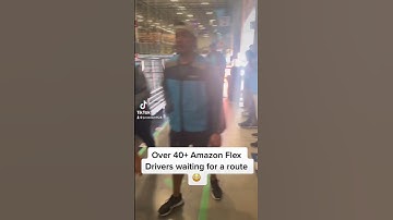 Amazon Flex Drivers waiting for routes 😳