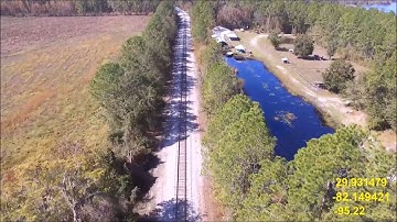 Drone Video with Fligh Data Overlay