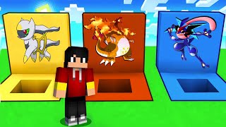 Don’t Choose the Wrong POKEMON HOLE in Minecraft PIXELMON (Minecraft) अभी मजा आयेगा बिडू |