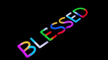 Gradient Color Neon Sign with Remote Control