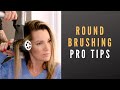 Hair Mistakes, How To Round Brush Medium Length Hair HAIRSTYLIST TRICKS 2020