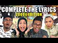 Complete The Lyrics! 2000s Songs Edition | SAYS Challenge