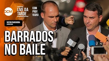 Eduardo e Flávio não serão recebidos por Bukele; Bolsonaro pode receber prisão humanitária
