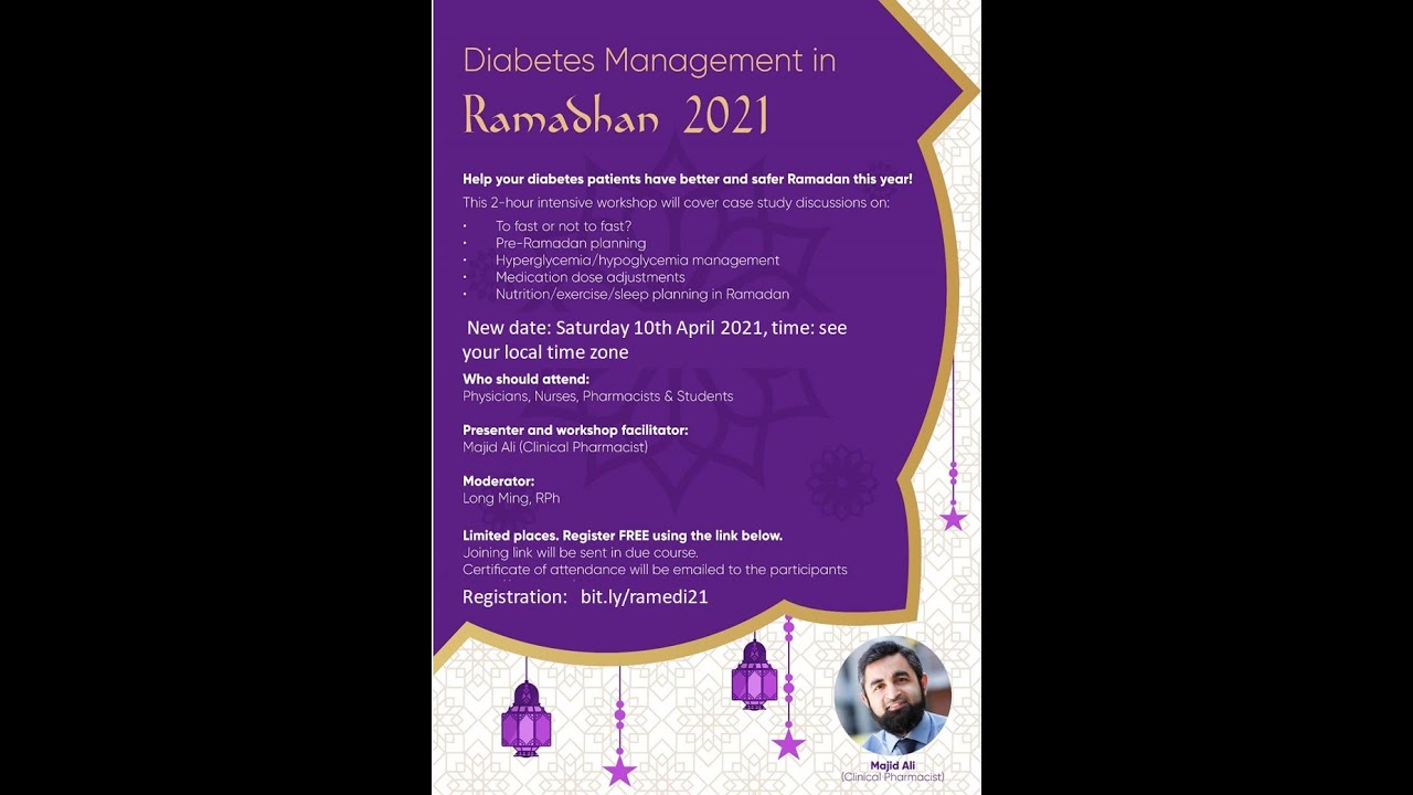 Diabetes management during fasting period