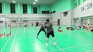 Andy/JunXian versus Wilfred/Keong