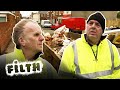 Litter Picker Lew Butts Head With Another Litter Picker | Grimefighters | Season 2 | Filth