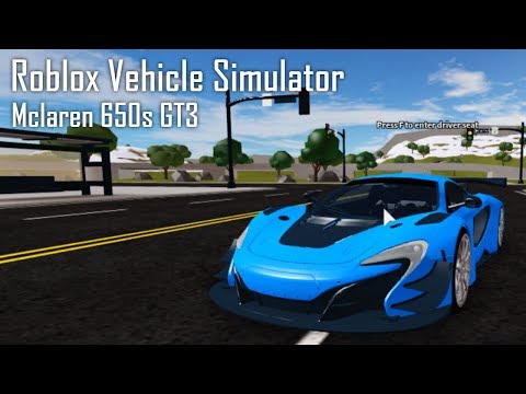 Roblox Mclaren 650s Gt3 - roblox xxpert123