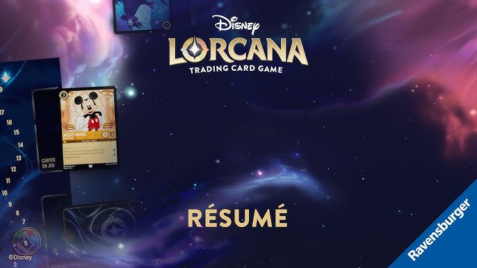 Comment Jouer Disney Lorcana - Orienter les Cartes 