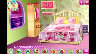 Barbie room games