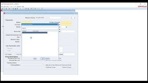 Oracle R12 Financials -  Oracle EBS Assets setups & Transactions