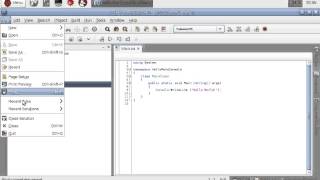 Hello World of C# console program on Raspberry Pi 2 using Mono/MonoDevelop
