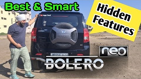 Mahindra Bolero Neo | Best & Smart Hidden Features | Must Watch Video