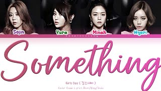 Girl's Day (걸스데이) 'Something' Color Code Lyrics Hangul Rom I…