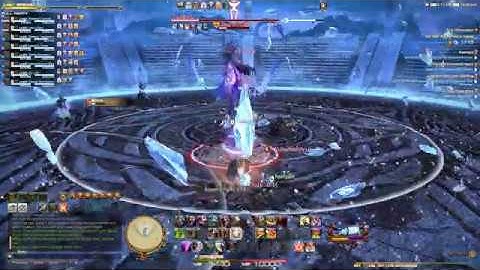 Final Fantasy XIV Shiva phase change.