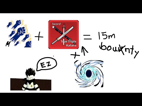 Just another true triple katana combo [Blox fruits]