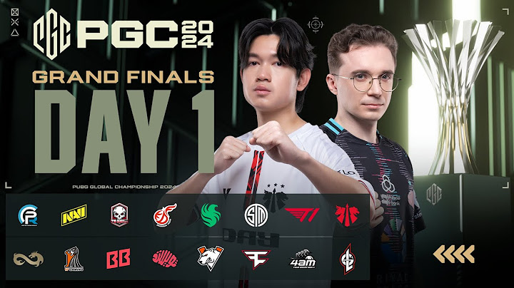🔴LIVE สด ลุ้นแชมป์โลก!  ศึก PGC 2024 รอบ Grand Finals วันที่ 1