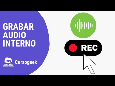 Como GRABAR 🔴 el AUDIO o SONIDO 🎵 INTERNO de mi PC