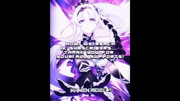 Open Collab Special 1K Subscribers #shorts #vsedit #kamenrider #honkaiimpact3rd #opencollab