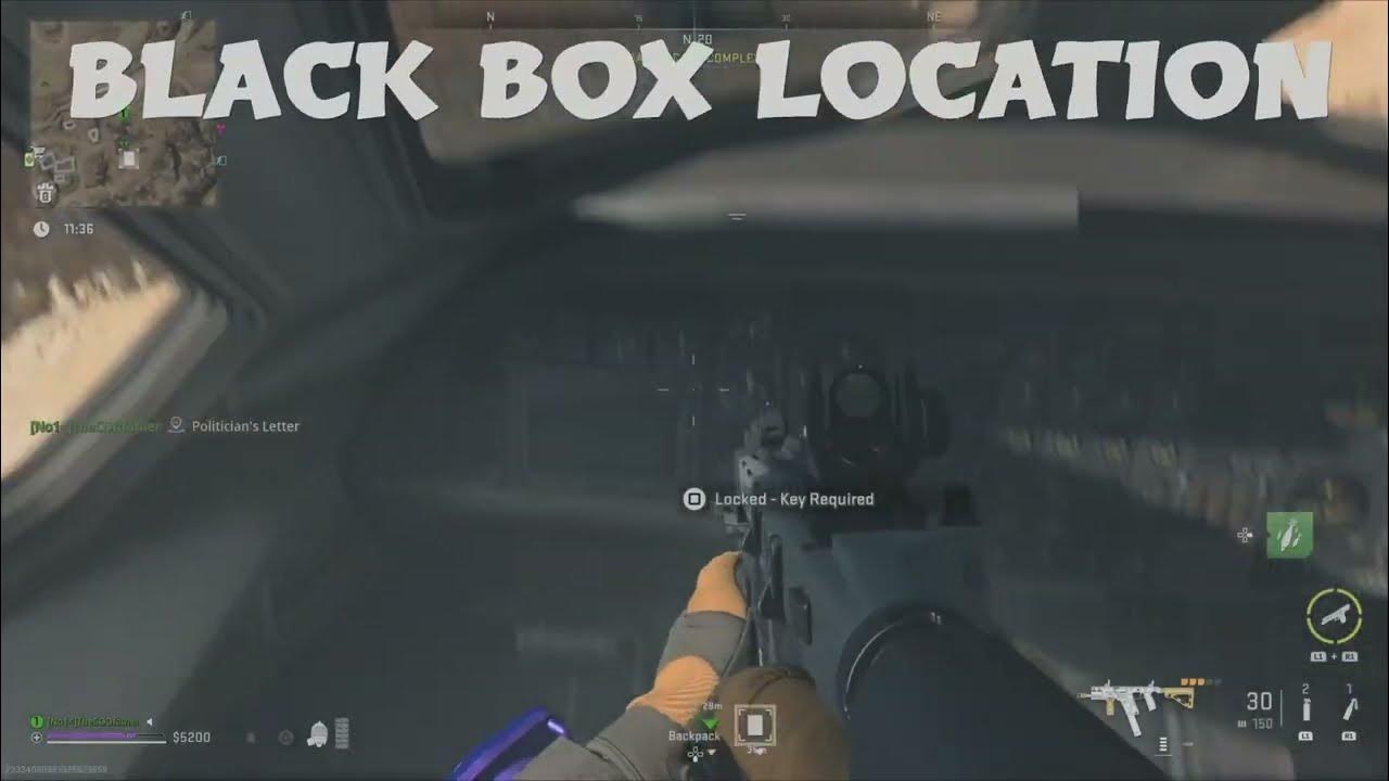 MW2 DMZ Al Mazrah Sattiq caves (Crash site black box/letter location