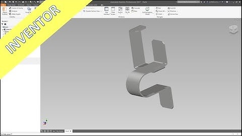 S.1 Blechhalter - Sheet metal bracket - Inventor 2017 Sheet Metal Training