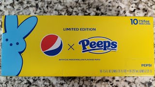 Peeps Pepsi Marshmallow flavored Limited Edition 2023