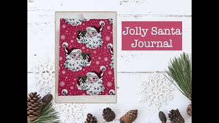 Jolly Santa Journal - Etsy Journal Share/Flip Through