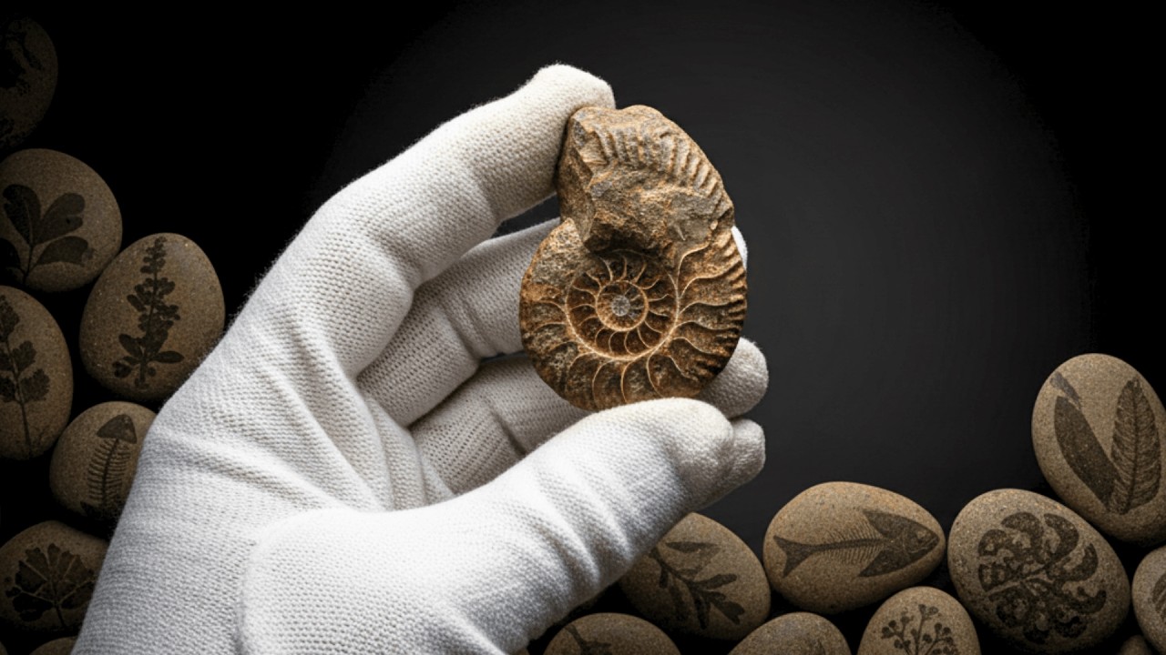 Signs of Ancient Life in River Stones: When Erosion Reveals Hidden Organic Forms