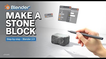 Creating the Stone Blocks | Blender 2.9 | Hobbit Door Stone Arch Modeling Tutorial