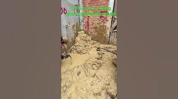 Vệ sinh hố khoan trước khi tiến hành đổ bê tông cọc