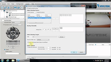 Vivotek - VAST Tutorials - 08 Scheduled and Manual Recording Backups