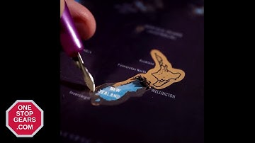 scratch off world map poster