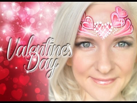 Heart Princess ONE STROKE Face Paint Tutorial 