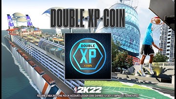 HOW TO GET TWO FREE 60 MINUTES DOUBLE XP TOKENS IN NBA 2K22
