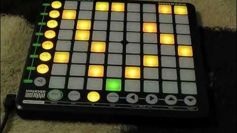 Novation Launchpad Step Sequencer