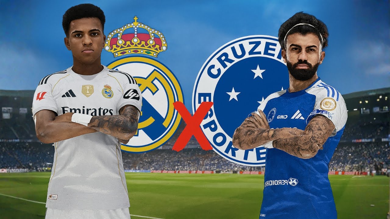 CRUZEIRO ENFRENTA O GIGANTE REAL MADRID – AMISTOSO ÉPICO! 💥⚽