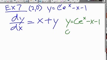 AP Calculus 6.1 Slope Fields Example 7