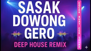 DJ SASAK DOWONG GERO | REMIX TERBARU 2025 FULL BASS DEEP HOUSE COCOK BUAT CEK SOUND AUDIO HD CLARITY