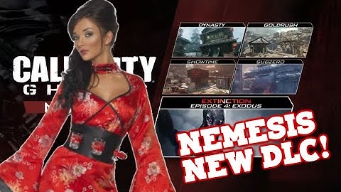 COD: Ghosts Nemesis Map Pack "SHIPMENT REMAKE" (Goldrush, Sub Zero, Dynasty, Showtime, Exudos)