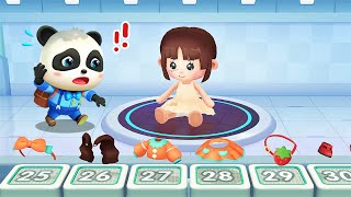 Little Panda's Toy Adventure - Help KiKi Solve Puzzles And Fix Toys - Babybus Game Video screenshot 2