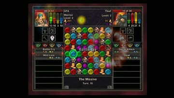 Puzzle Quest: Challenge of the Warlords Gameplay (PS2) 1080p HD No Commentary