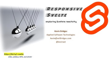 Responsive Svelte (exploring Svelte