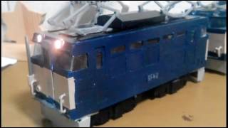 【ペーパークラフト】EF63 なんちゃってDCCサウンド