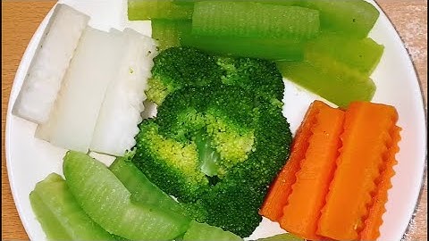 Hướng dẫn cách bổ củ quả luộc cho nhà hàng-gia đình chuẩn đẹp by ThắngCheff👨🏻‍🍳