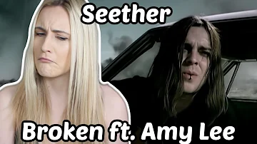 First Time Reaction To Seether - Broken ft. Amy Lee